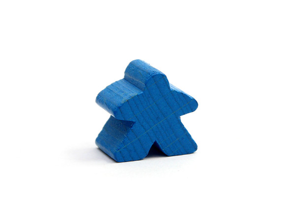 Carcassonne Männchen Spielfigur - Blau