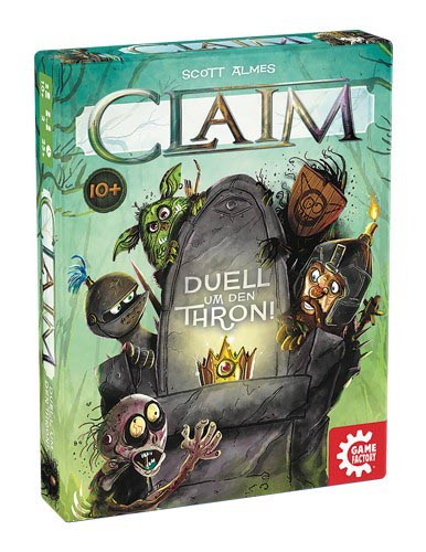 Claim - packendes Stichspiel für 2 Personen