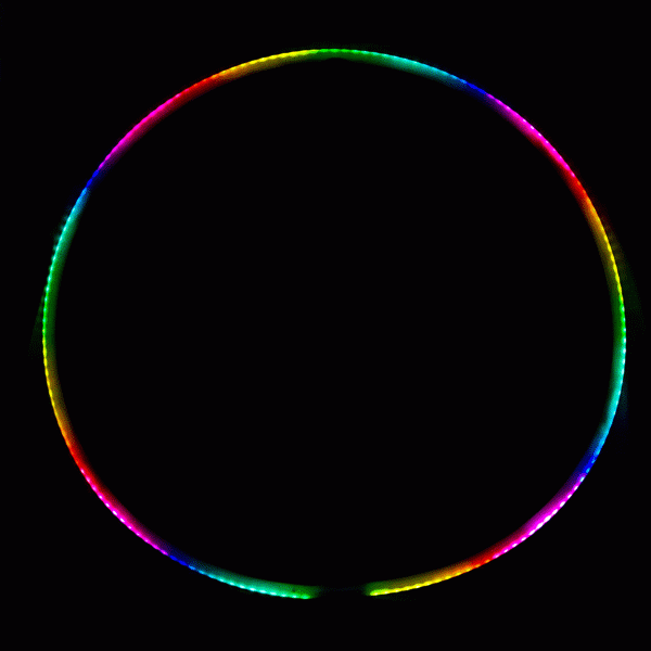 LED Hula Hoop Aurora 86cm - mit 76 superhellen LEDs