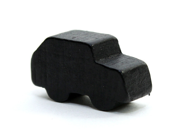 Spielfigur Auto - Schwarz