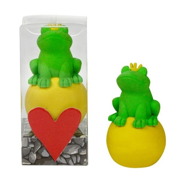 Lustiger Radierer - Froschkönig