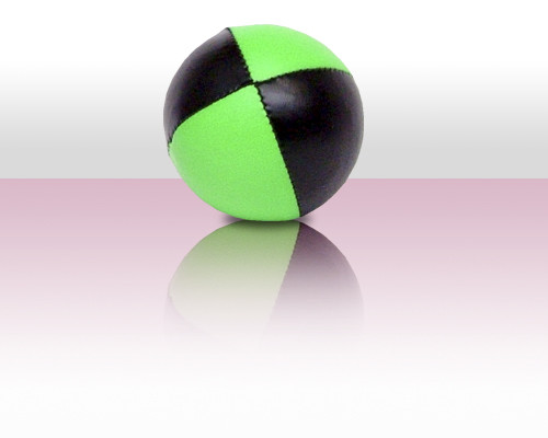 Jonglierball Beanbag 130g - grün mit schwarz