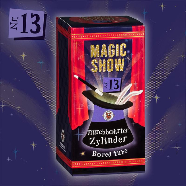 Durchbohrter Zylinder - Magic Show Zaubertrick Nr 13