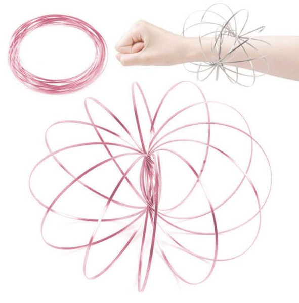 Fundgrube - Arm Metallspirale - Rose-Pink - Farbe blättert ab