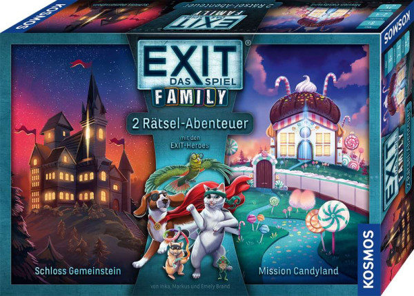 EXIT Das Spiel - Family: Schloss Gemeinstein/Mission Candyland
