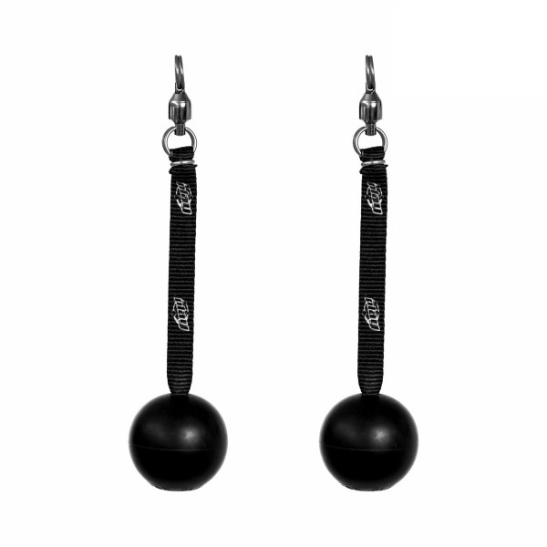 Hyper-Handles schwarz - mit Wirbel - Paar