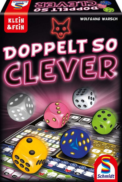 Doppelt so clever - Würfelspiel