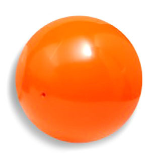 Spinning Ball 20cm - orange