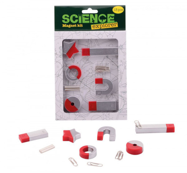 Magnet Set - 6 Magnete und Zubehör - Science Explorer
