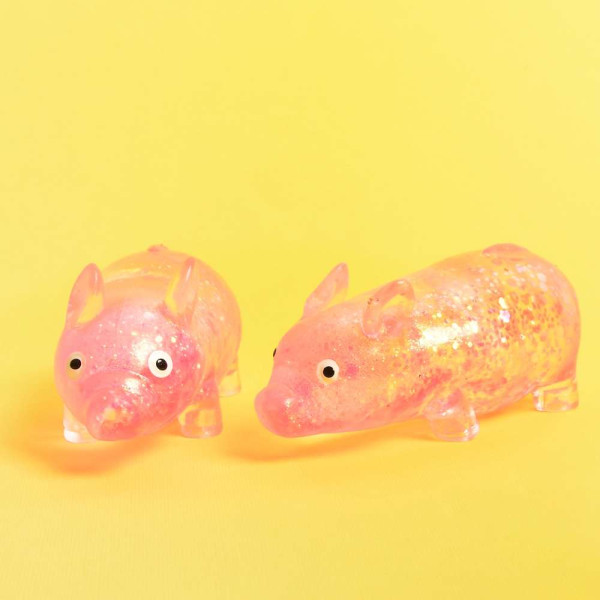 Squeeze Sugar Pig - Glitzer Schwein Maltose