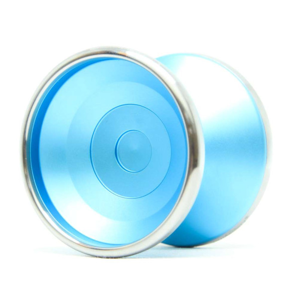 Bimetal - Alu YoYo mit Stahlring - aqua
