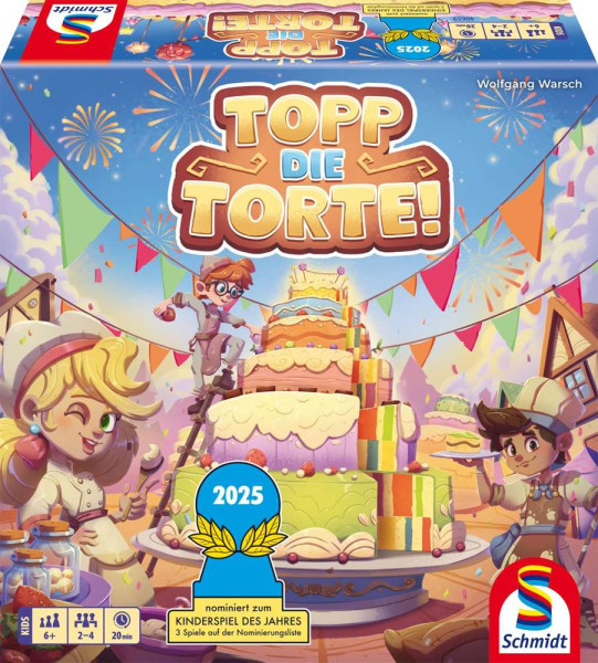 Topp die Torte - Kinderspiel des Jahres 2025