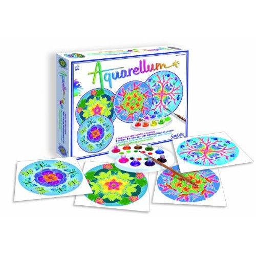 Aquarellum Mandala - Set mit 4 Bildern