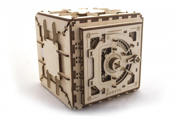 Ugears - mechanischer Holzbausatz - Tresor