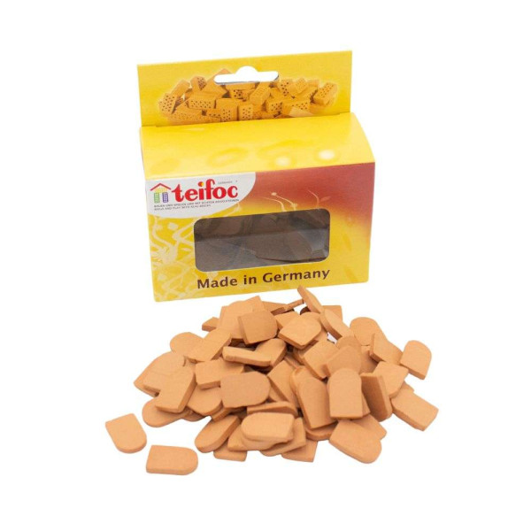 Teifoc Biberschwanz - 80 Dachziegel rot