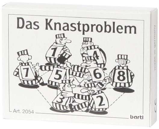 Das Knastproblem - Mini Holz Geduldspiel