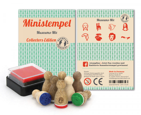 Ministempel Set Museums Mix