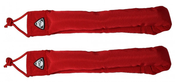 HQ Lenkschlaufen, gepolstert, rot