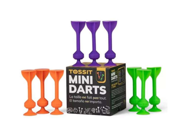 Tossit MINI Darts - rot, blau, gelb