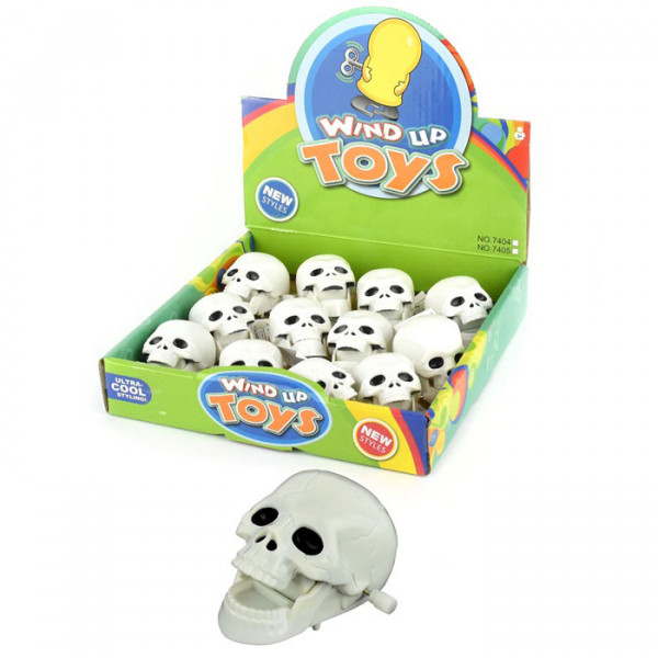 Totenkopf zum Aufziehen