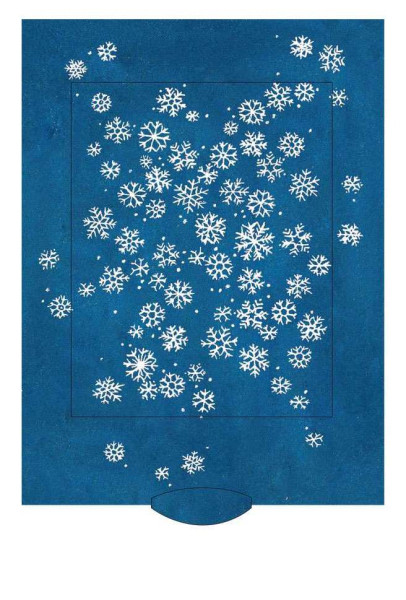 Lebende Karte Schneeflocken