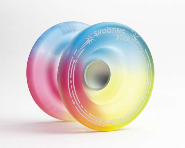 iYoYo Shooting Star - rainbow (multicolor) - schwarzer Hub