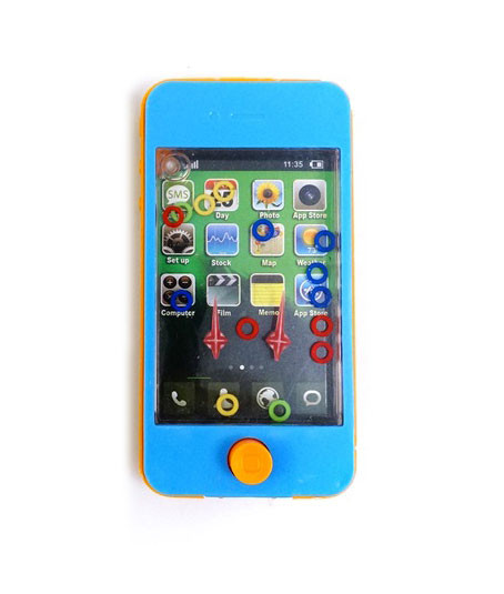 Geschicklichkeits-Wasserspiel - Smartphone