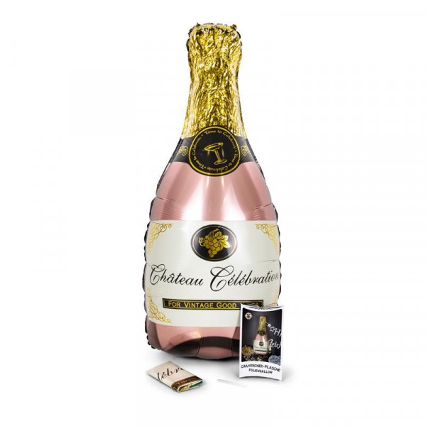 Folienballon Champagner Flasche 93 x 48cm
