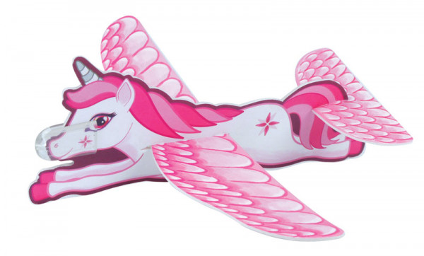 Einhorn-Gleitflugzeug - Unicorn 18cm