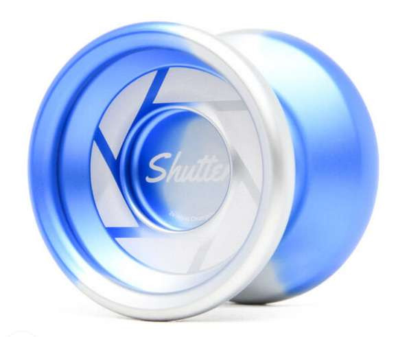 Yoyofactory Shutter - Gentry Stein Pro Signature YoYo - blau silber Fade
