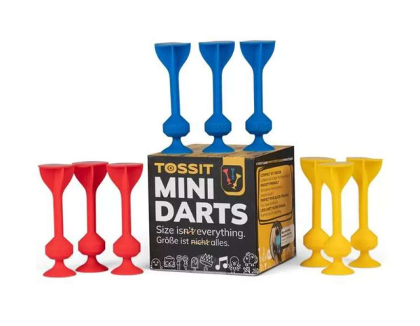 Tossit MINI Darts - orange, violett, grün