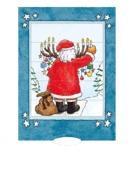 Lebende Karte Geweih