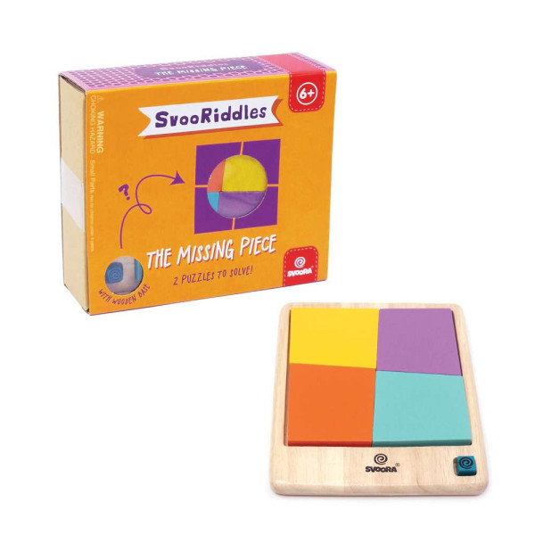 The Missing Piece - Logikspiel aus Holz