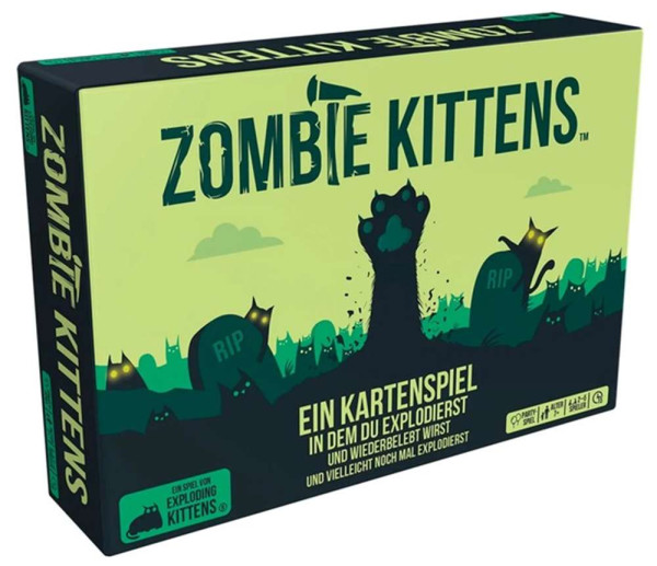Zombie Kittens - Das Kartenspiel von Exploding Kittens