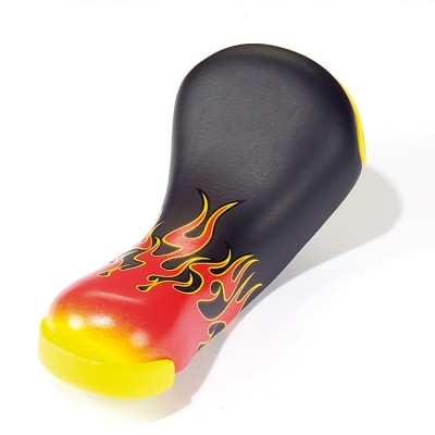 Einradsattel Luxus - Flammendekor