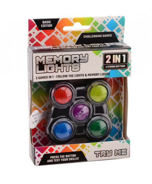 Memory-Spiel mit Licht und Sound 2in1