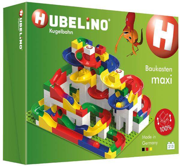 Hubelino Kugelbahn - Maxi Baukasten (213 Teile)
