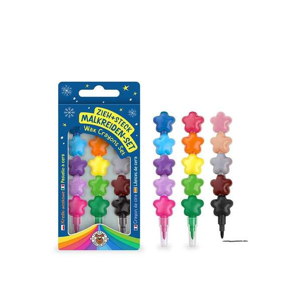Wachsmalkreide Zieh- und Steck