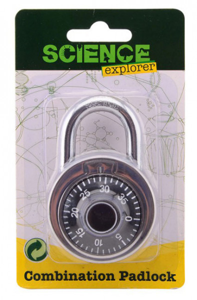 Bügelschloss mit Kombination - Tresor like