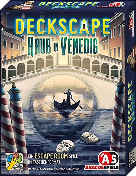 Deckscape - Raub in Venedig - Escape Spiel im Taschenformat