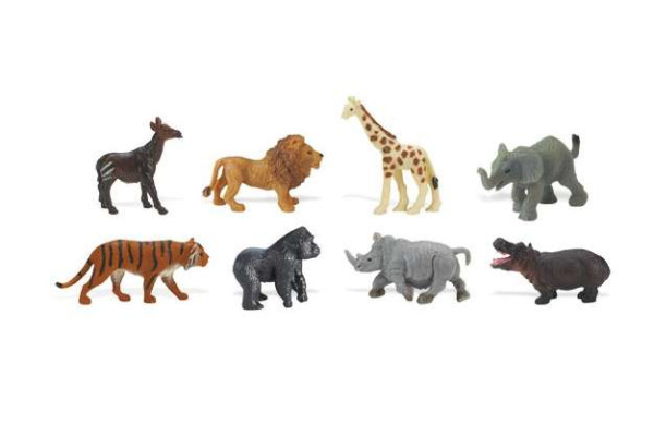 Good Luck Minis Wildtiere Afrika - Fun Pack mit 8 Figuren