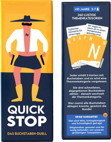 QuickStop - Das Buchstabenduell