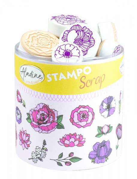 Stampo Scrap - Blumen Stempel