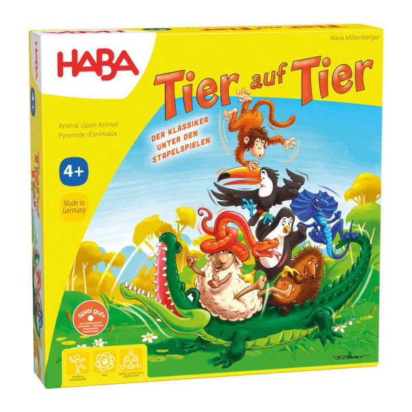 Tier auf Tier - Stapelspiel