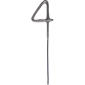 Zahlen Wunderkerze - Ziffer 4