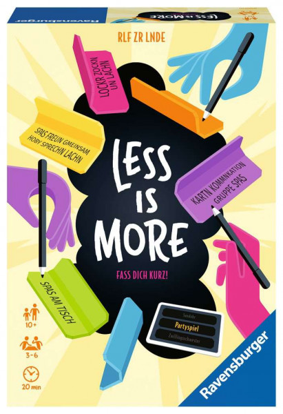 Less is More - Fass dich kurz
