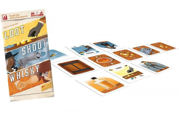 Loot Shoot Whisky - Minnys - kleine Spiele für jede Gelegenheit