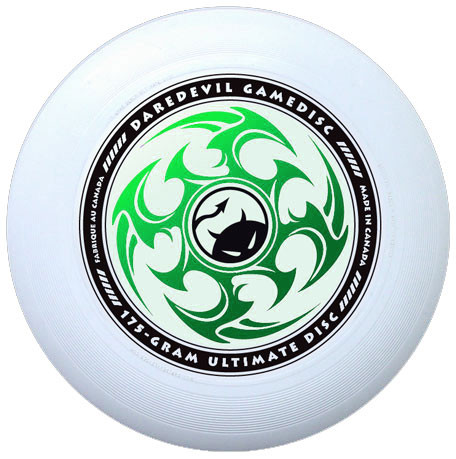 Ultimate Frisbee - Weiss Star Grün