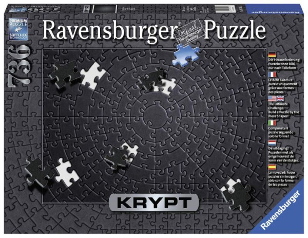 Krypt Black - Erwachsenenpuzzle
