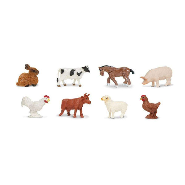 Good Luck Minis Bauernhoftiere - Fun Pack mit 8 Figuren